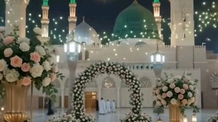 “दिल को सुकून देने वाला सबसे खूबसूरत नज़ारा ❤️🕌मदीना शरीफ़ की खूबसूरती को शब्दों में बयान