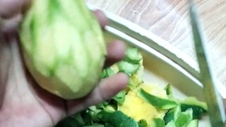 I love eating Mangos, which are abundant in the Philippines