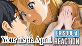 Something is wrong.... | Your Lie In April Episode 4 Reaction