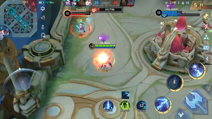 Eudora kinuryente ang heroes sa base