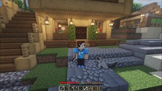 MEMBUAT RUMAH PASUKAN SERIGALA DI TENGAH LAUT - Minecraft Survival Indonesia #1