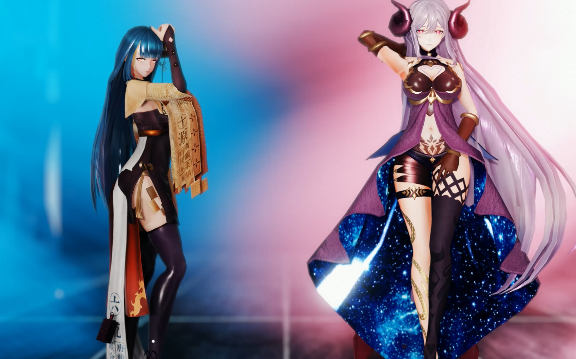 [The Fantasy Book Creation/MMD] Do you want to experience the extreme world of fantasy books?