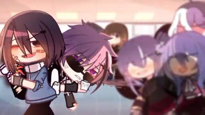 「 Gacha Meme 」 " Rebellious couple " (  if Noah and Violet knew each other  ) By : Yu