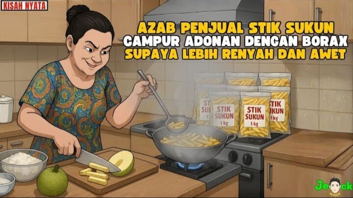AZAB PENJUAL STIK SUKUN CULAS CAMPUR ADONAN DENGAN BORAX BIAR  RENYAH