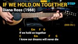If We Hold On Together - Diana Ross (1988) Easy Guitar Chords Tutorial with Lyrics Part 1 SHORTS