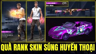 Free Fire - Hé Lộ Skin Nấm Đấm Mới Cực Đỉnh OB29 - Quà Rank Mùa 24 | Chi Tiết App Nhận 10k kc Free