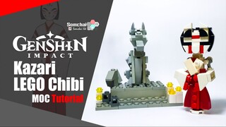 LEGO Genshin Impact Kazari Chibi (Remake) MOC Tutorial | Somchai Ud