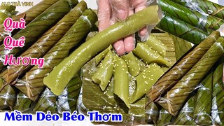 BÁNH CÚNG- Tuổi thơ ùa về với món bánh bình dị nhưng mang đủ vị ngọt của quê hương- Pandan leaf