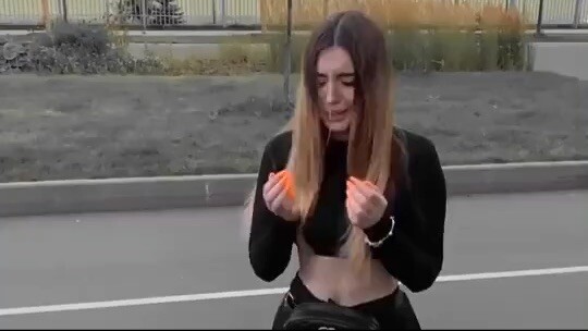 SHE HID TEARS FROM HIM 😰