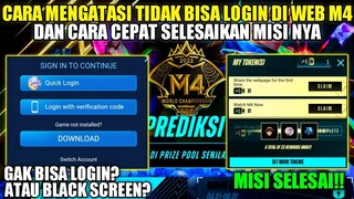 CARA MENGATASI TIDAK BISA LOGIN DI EVENT WEB M4 MLBB DAN CARA CEPAT SELESAIKAN MISI EVENT WEB M4