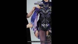 [Tutorial] DokiDoki-SSR Game Genshin Impact Fischl Cosplay Costume
