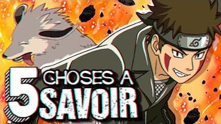 5 CHOSES À SAVOIR SUR KIBA INUZUKA ! 🍥| NARUTO TOP 5