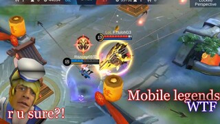 WTF Mobile Legends Funny Moments |Fanny 300IQ Gameplay