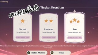 EVENT TERBAIK GENSHIN IMPACT, AKSI GEMILANG NGANDELIN SKILL PEMAINNYA