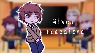 (pasado) Given reacciona a su futuro