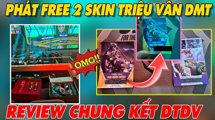 Phát FREE 2 Giftcode Triệu Vân Đoạt Mệnh thương và Skin S+  Review Tham gia chung kết DTDV