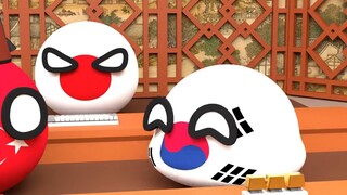 Without Brother Long, East Asia Monster House is in a mess [Polandball]