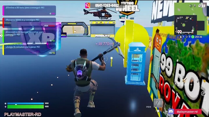 fortnite farmeando XP    Farming XP in Fortnite