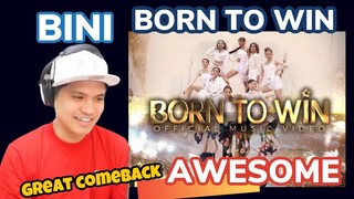 BINI - BORN to WIN | REACTION