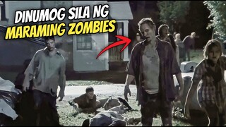 Dinumog Sila Ng Maraming Zombies Habang May Nililigtas Sila | Movie Recap Tagalog