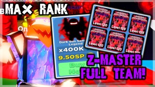 GETTING THE NEW MAX RANK & A FULL TEAM OF NEW PETS *Z-MASTER* COUNTDOWN UPDATE! (ROBLOX)