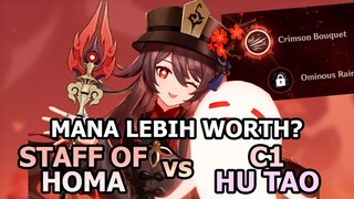 ANTI BINGUNG! Jawaban dari Staff of Homa vs C1 Hu Tao | Top Up di DitusiOfficial