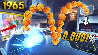 *0.0001%* Chance of this happening and he didn't see it! | Overwatch Daily Moments Ep.1965