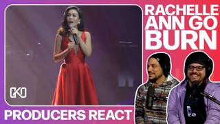 PRODUCERS REACT - Rachel Ann Go Burn Reaction