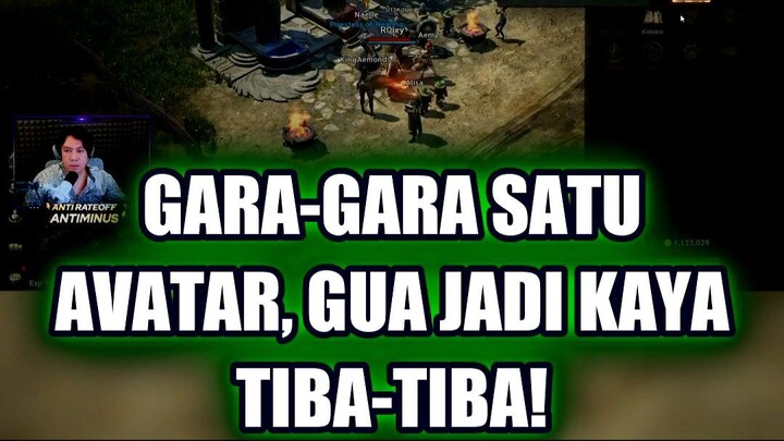 🤯 GARA-GARA SATU AVATAR, GUA JADI KAYA TIBA-TIBA