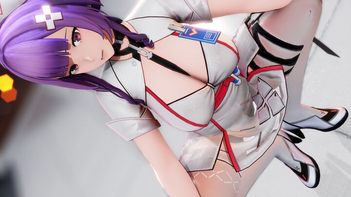 [Dust White Forbidden Zone MMD] The fragrant nurse sister