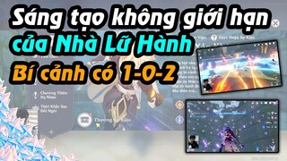 420 Nguyên Thạch và Trải nghiệm 2 Bí cảnh có 1-0-2 Nhà Lữ Hành tự Build | Genshin Impact