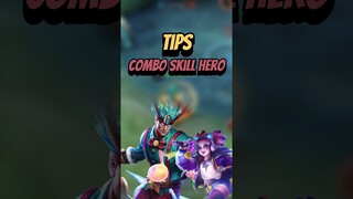 Tips combo skill hero yang harus kalian ketahui #mlbb #mlbbcreatorcamp #mlbbshorts