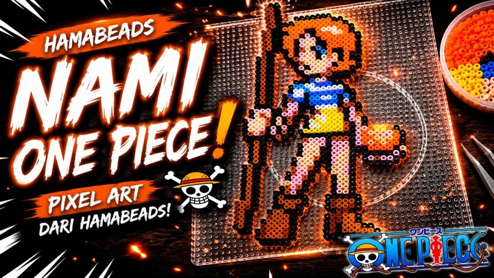 Bikin NAMI dari Hamabeads! 🏴‍☠️✨