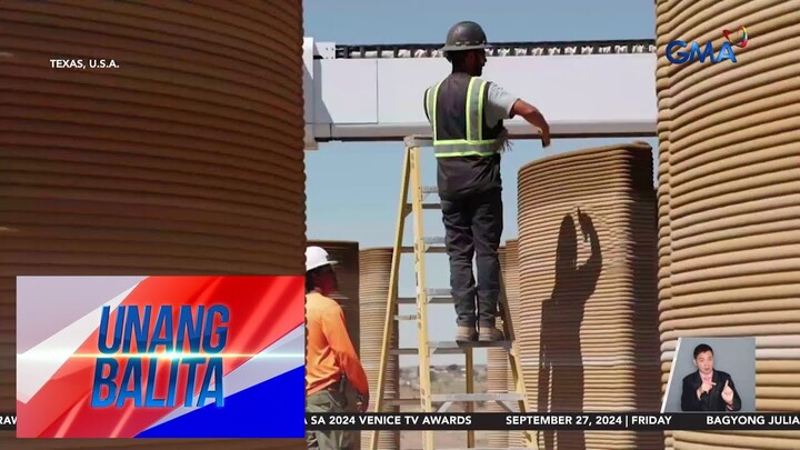 Pinakaunang 3D-printed hotel sa buong mundo, itinatayo sa Texas | Unang Hirit