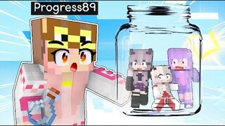 แกล้งเพื่อน!!! เอาไปขังไว้ในขวดโหล (Minecraft Mod)