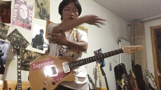 JOJO's Bizarre Adventure - Battle Tide episode "Awake (Auntie Press)" electric guitar cover