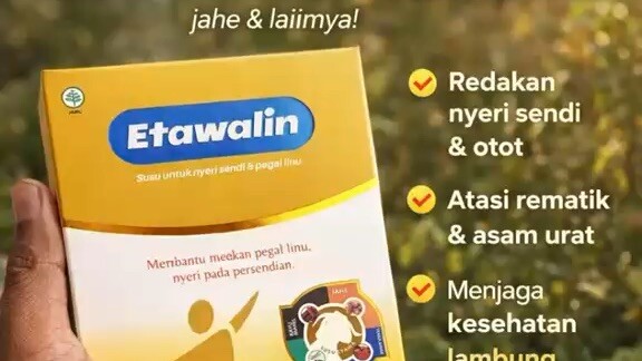 🔥 ETAWALIN: SOLUSI NYERI SENDI & PEGAL LINU PALING DICARI! 🔥