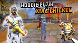 REVIEW XM8 SCREAMING CHICKY PAKAI HOODIE PUTIH SEJUTA UMAT FREE FIRE‼️