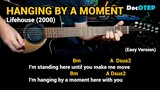 Hanging By A Moment - Lifehouse (Easy Guitar Chords Tutorial with Lyrics)