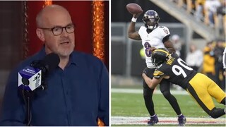 Steelers staking their claim as KING of AFC North! - Rich Eisen on Steelers D dominate Lamar Jackson