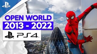 Top 25 Open World Games For PS4 2013 - 2022