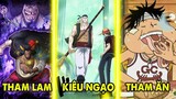 Luffy Tham xơi, Râu Trắng Kiêu Ngạo, 7 Tội Đồ Của Các Tứ Hoàng One Piece