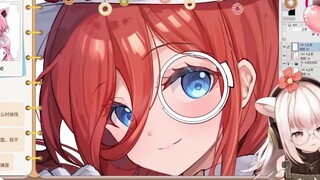 Apa yang dilakukan Bu Hamster dengan live2D pertama di psp yang digambar oleh Bu Hamster?