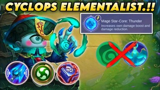 CYCLOPS ELEMENTALIST.!! COUNTER LING NATURE COMBO.!! MAGIC CHESS MOBILE LEGENDS