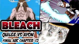 Ayon vs Quilge | Bleach Final Arc Chapter 13