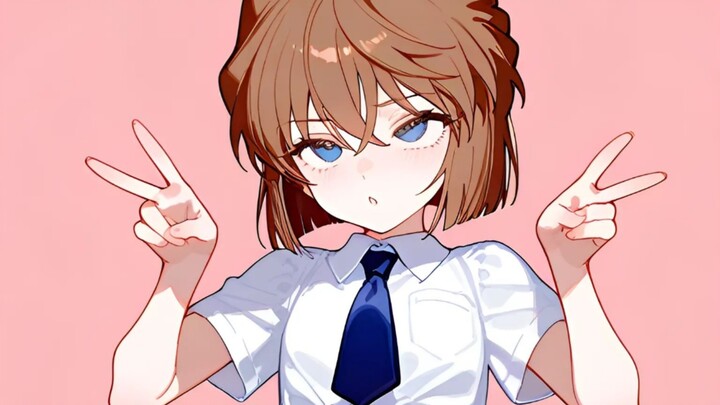 Ai Haibara, cậu đang làm gì vậy?