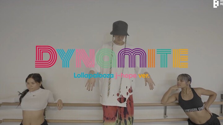 【WNS中字】220804 [CHOREOGRAPHY] BTS 'Dynamite (Tropical)' 练习室 (Lolla 2022)