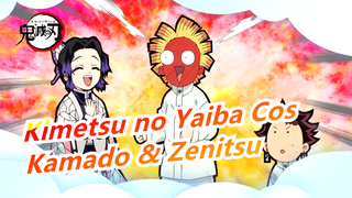 [Kimetsu no Yaiba] Pria Macho Menari! Kamado & Zenitsu, Kamu Tahu Terlalu Banyak~_A