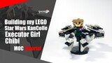 LEGO Star Wars KanColle Theme Executor Girl Chibi MOC Tutorial | Somchai Ud