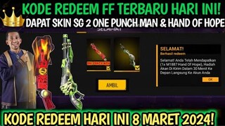 KODE REDEEM FREE FIRE TERBARU 8 MARET 2024 HARI INI - KODE REDEEM FF TERBARU 8 MARET 2024
